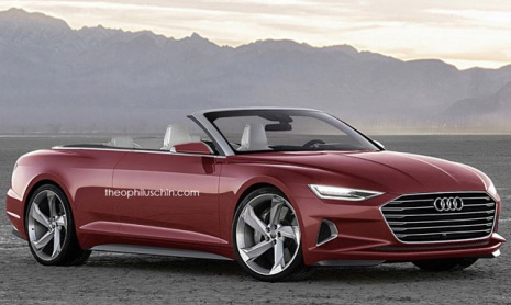 Следующий Audi A5 Convertible должен выглядеть так